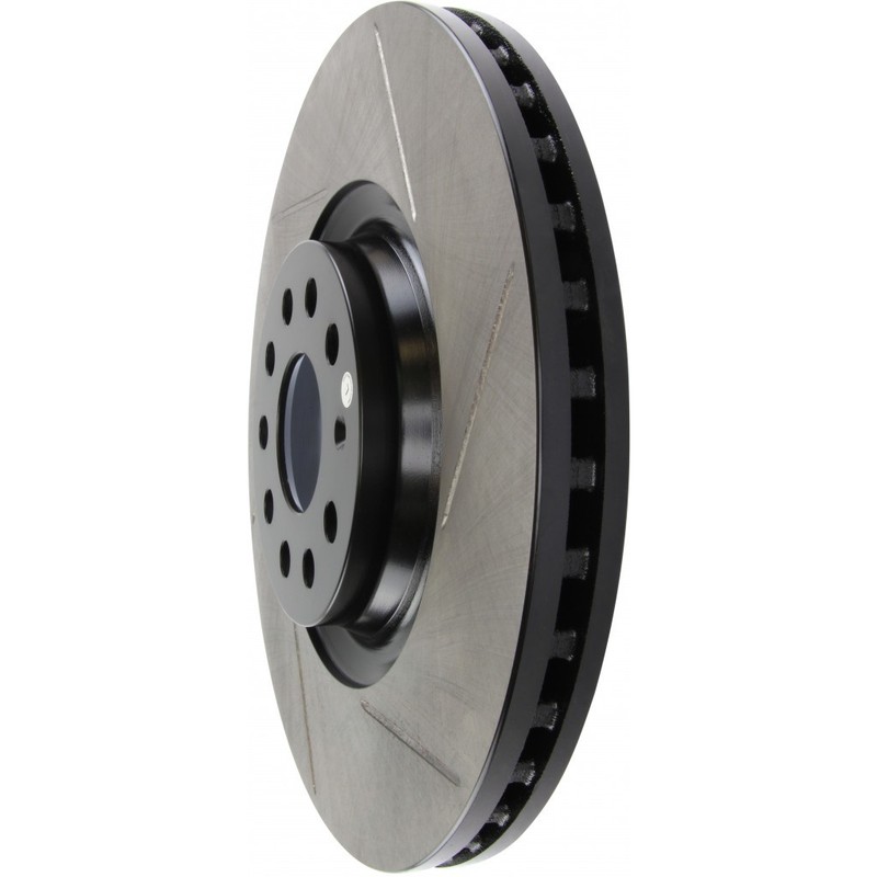 StopTech For Volkswagen CC 2012-2016 Brake Rotor Sport Slotted Front Driver Side gallery
