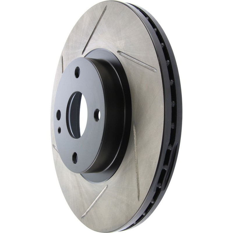 StopTech 126.45061SR Front Right Slotted Brake Disc Rotor for 01-05 Mazda Miata gallery