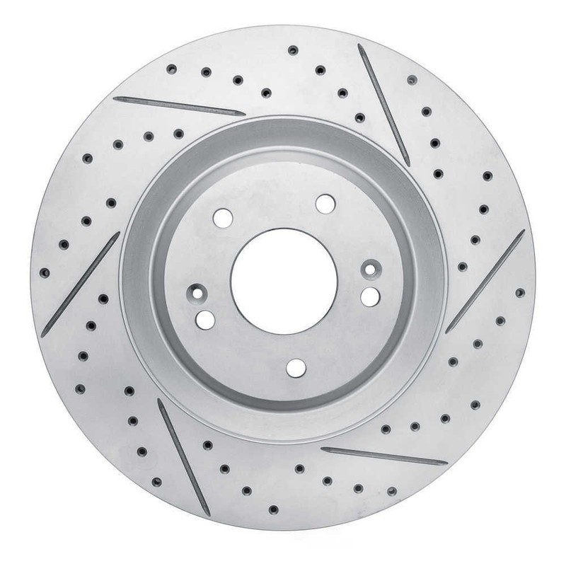 DFC Geoperformance Rotor – Drilled & Slotted fits 2019-2022 Hyundai Veloster N