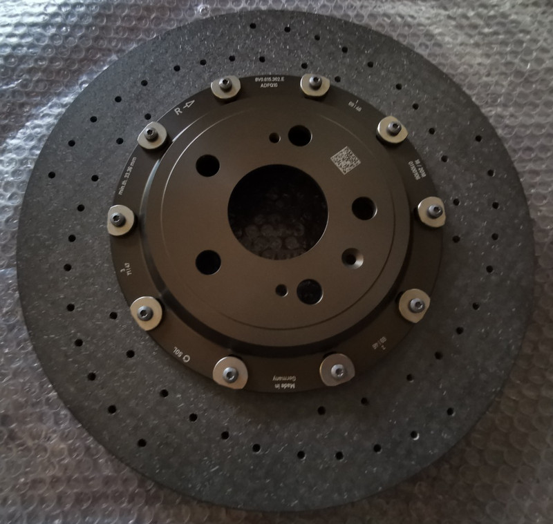 Audi RS3 8V 2015-2020 Ceramic Brake Disc Front Right 8V0615302E