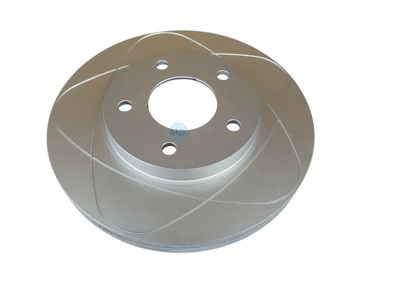 2 Rear Slotted Disc Brake Rotors For Chrysler, Dodge, Eagle, Mitsubishi gallery