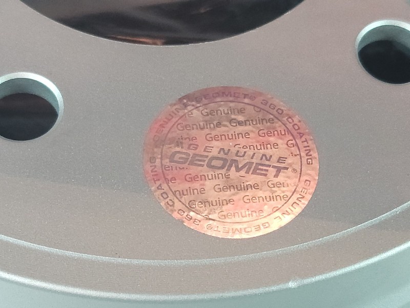 Power Stop Evolution JBR1337EVC Geomet Coated Rear Brake Rotors, Hyundai - NEW gallery