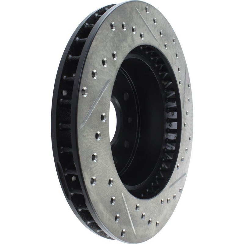 Disc Brake Rotor-High Performance Drilled and Slotted fits 65-82 Corvette