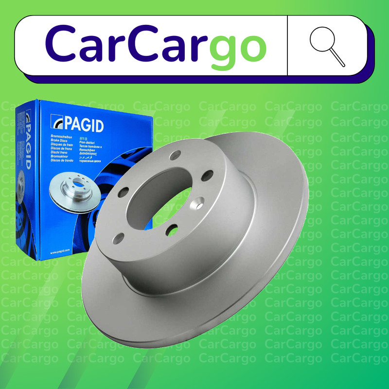 Pagid Solid Rear Brake Discs Renault Master 2.3 dCi 180 FWD 2019-2024 305 mm