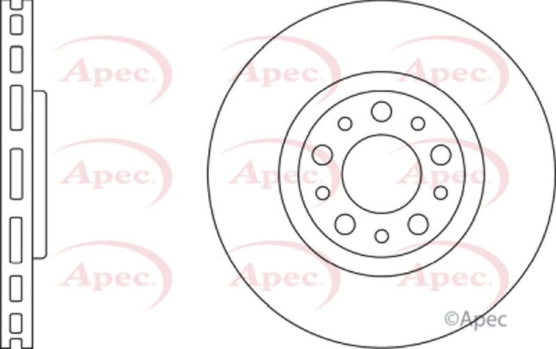 Brake Disc Front GCP Fits Alfa Romeo Giulietta 159 Jeep Renegade Fiat 500 gallery