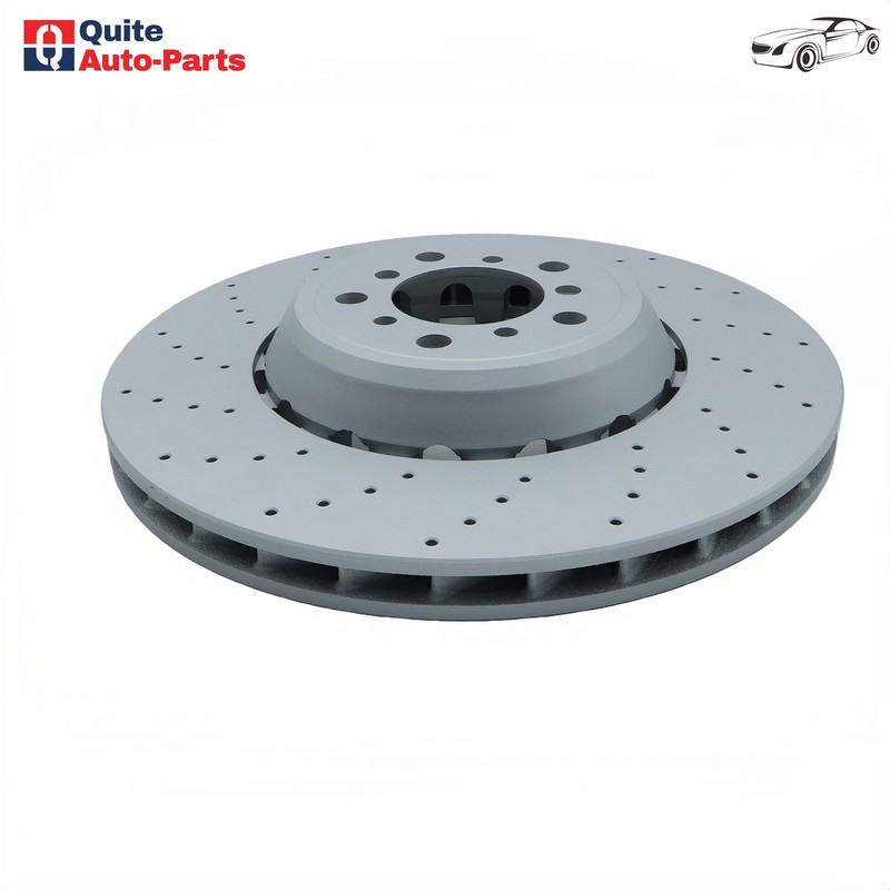 Front Left & Right Brake Rotor Set Fits 2015-2020 BMW F80 F82 F87 M2 M3 M4 gallery