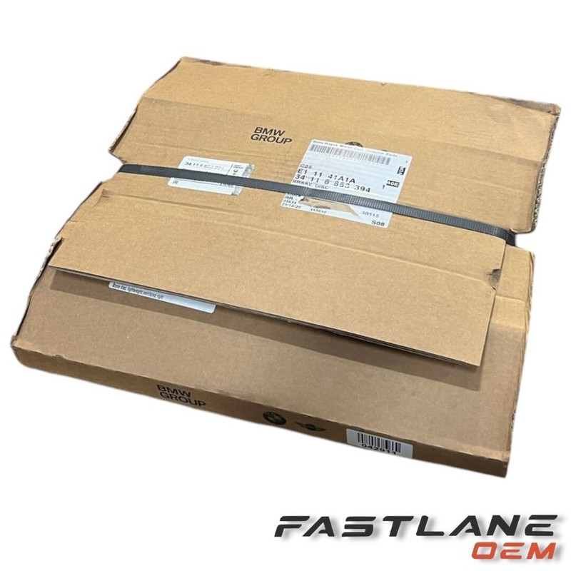 GENUINE BMW BRAKE DISC, LIGHT WEIGHT, VENTILATED, RIGHT NEW OEM 34-11-6-853-394 gallery