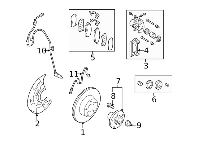 Genuine Subaru Disc Brake Rotor Front 26300AG01A gallery