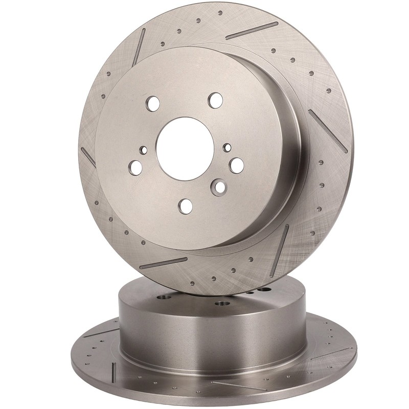 Rear Brake Disc Rotors For Toyota Highlander 2008 2009 2010 2011 2012 2013 gallery
