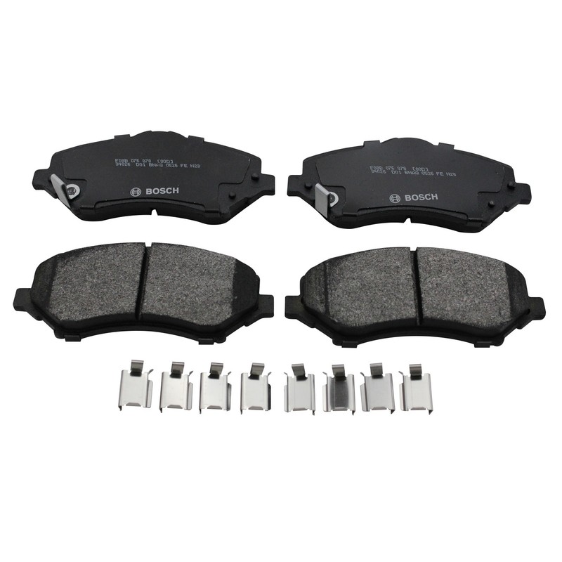 DuraGo Front Rotors Bosch QuietCast Semi-Met Disc Brake Pads Kit For Wrangler JK gallery