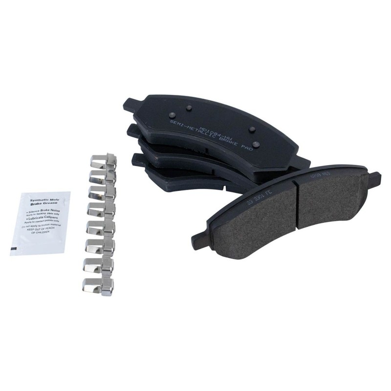 TRQ Front Premium Posi Metallic Brake Pad & Rotor Kit for Dakota Raider gallery