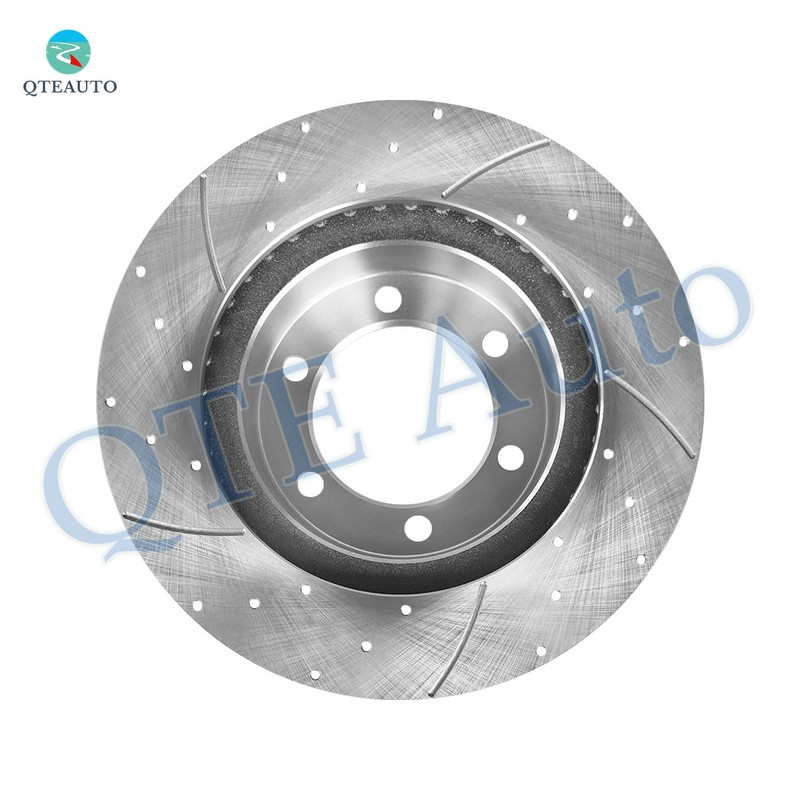 Front 319mm Drilled Slotted Brake Disc Rotors For 1996-2002 Toyota 4Runner gallery