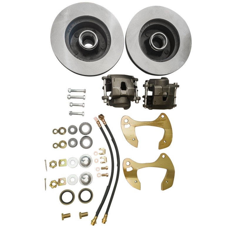 Power Disc Brake Conversion Kit Fits Chevy 15" Disc Brake Wheels High Quality gallery