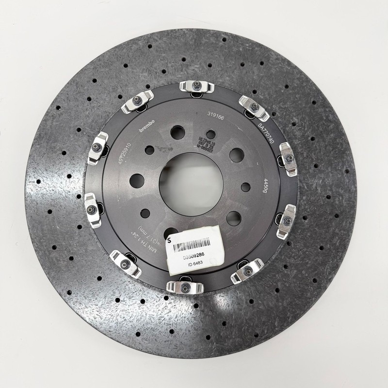 Ferrari 488 Spider Carbon Ceramic Brake Disc 360x32 Rear 319166 Used gallery