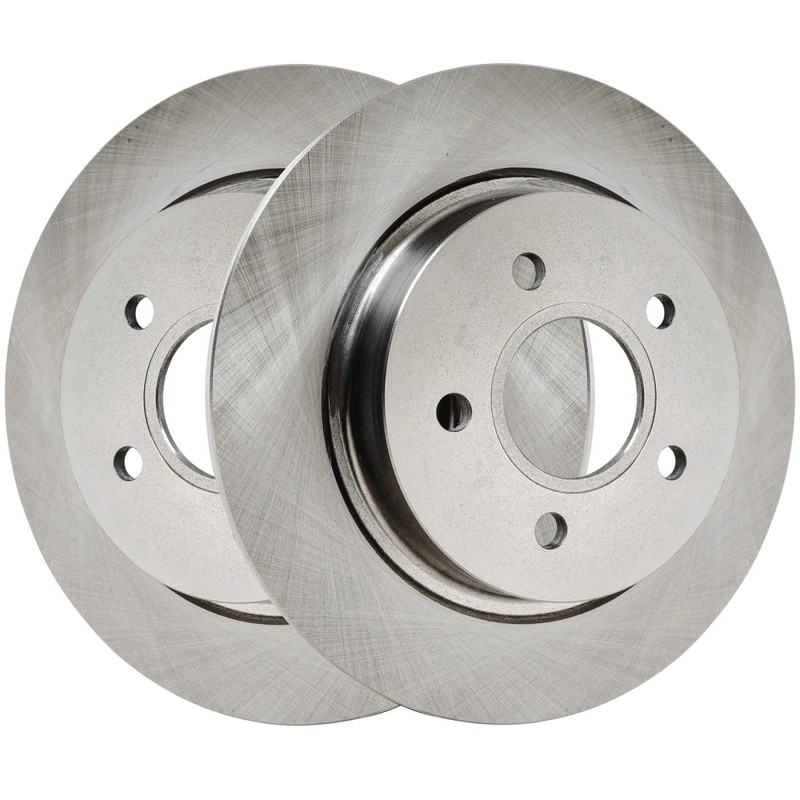 Rear Disc Brake Rotors For 2004-2011 Volvo S40 280.0mm Diameter, 5 Lug, Solid