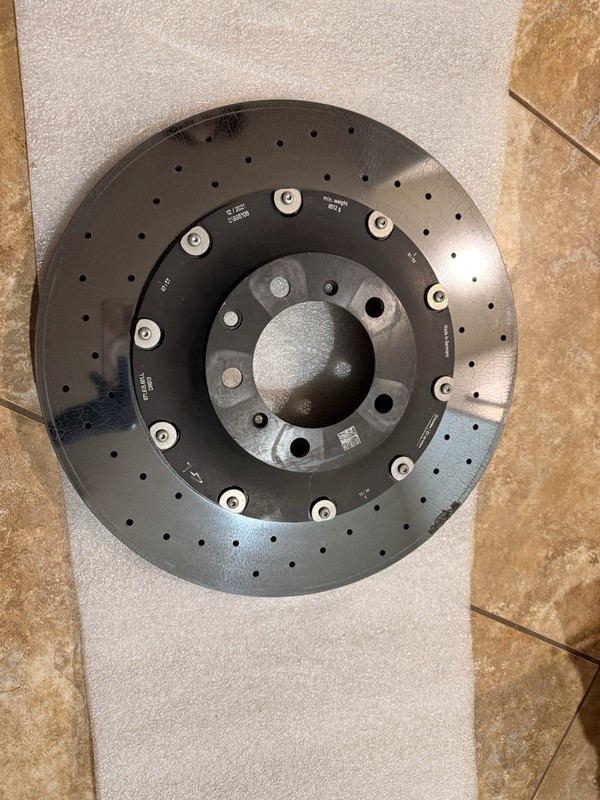 Front Carbon Ceramic Disc Brake Rotor 971615301C Porsche Panamera 971 2017-20