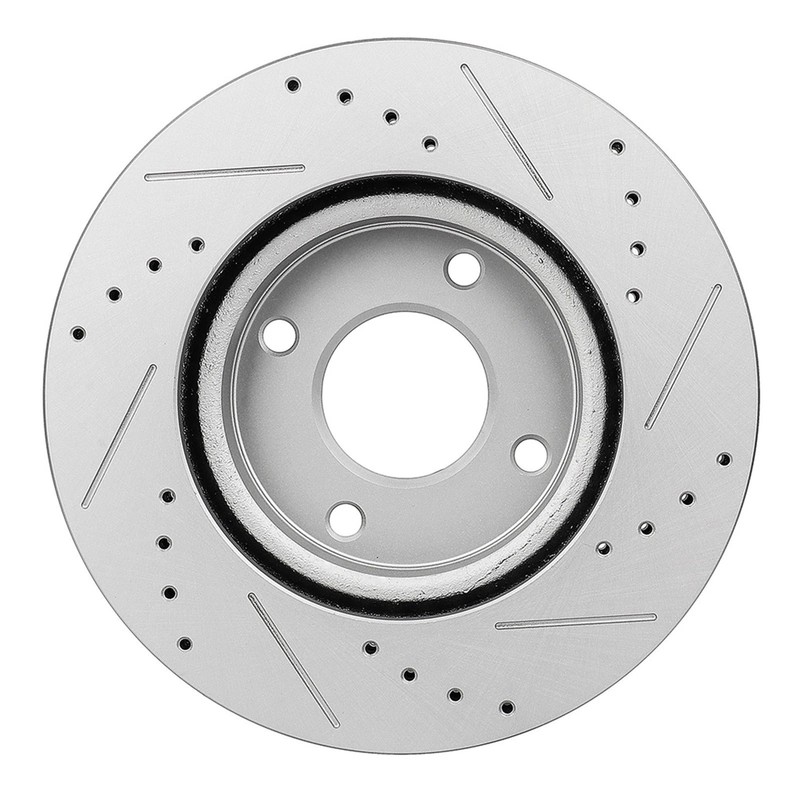 Front Drilled Rotors + Ceramic Brake Pads Kits for Cube Nissan Sentra Versa gallery