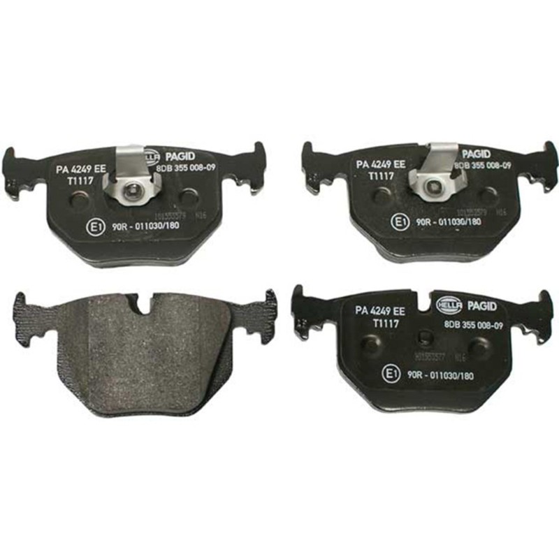 355008091 Hella Pagid 2-Wheel Set Brake Pad Sets Rear for 3 Series 330 5 850 840