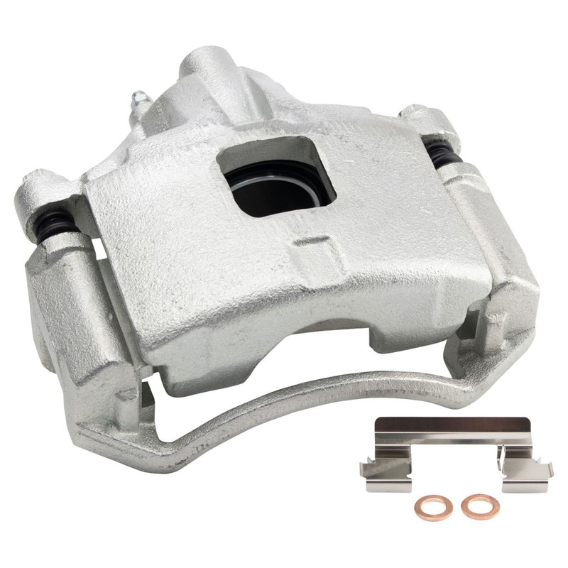 TRQ Front Metallic Brake Pads Rotors & Calipers for Buick Chevy Olds Pontiac gallery