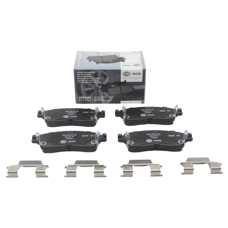 DuraGo Rear Rotors Hella Ceramic Disc Brake Pads Kit For 9-7x Envoy Trailblazer gallery
