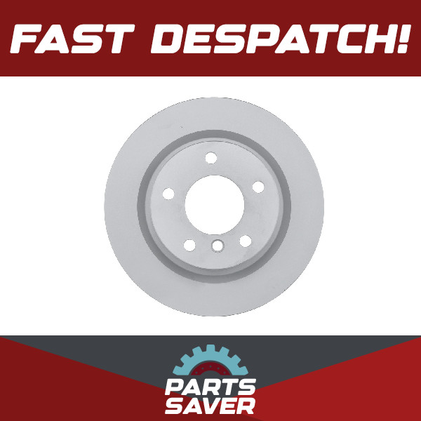2x Brake Discs Pair Vented fits BMW 316D E91 2.0D Rear 09 to 12 N47D20C 300mm