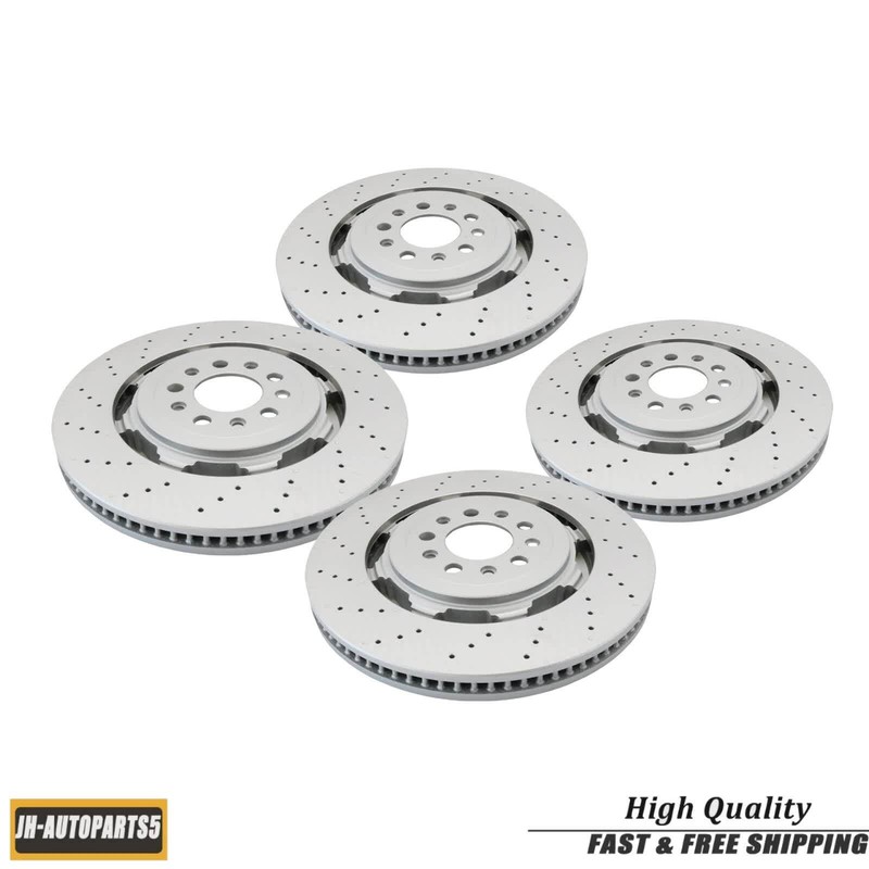 For 2017 - 2024 Alfa Romeo Giulia Stelvio Quadrifoglio rear front brake rotors gallery