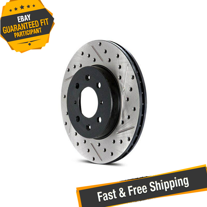 StopTech Sport Drilled & Slotted Rear Left Brake Rotor for 89-96 Nissan 300ZX