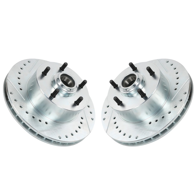 Body Disc Brake Conversion Kit Booster Drilled Rotors 9" For 1964-1972 GM A F X gallery