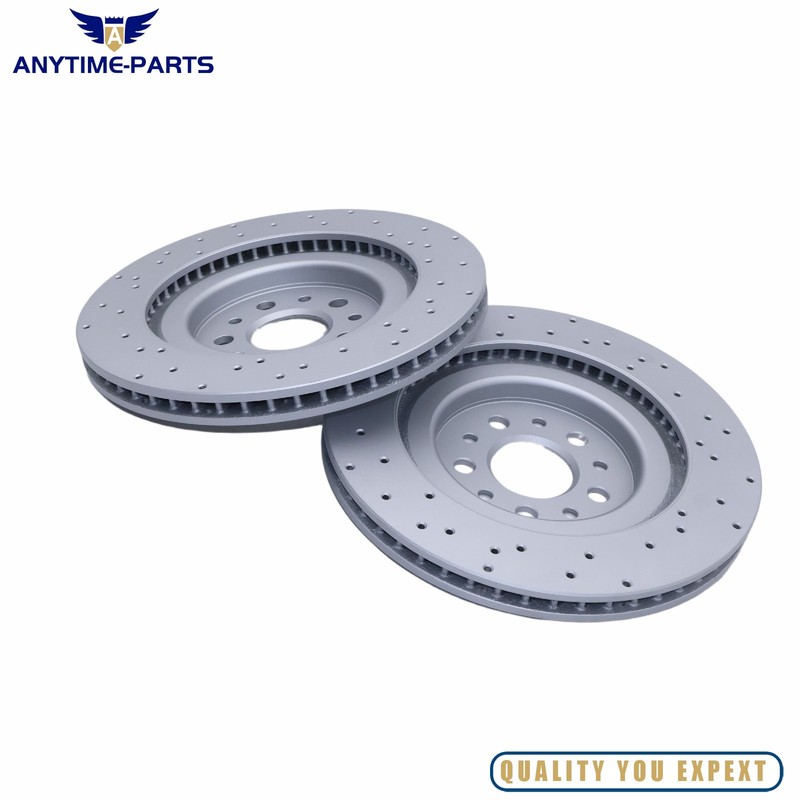 4X High Heat Dissipation Vent Brake Rotors Fit Maserati Ghibli Quattroporte 17+ gallery