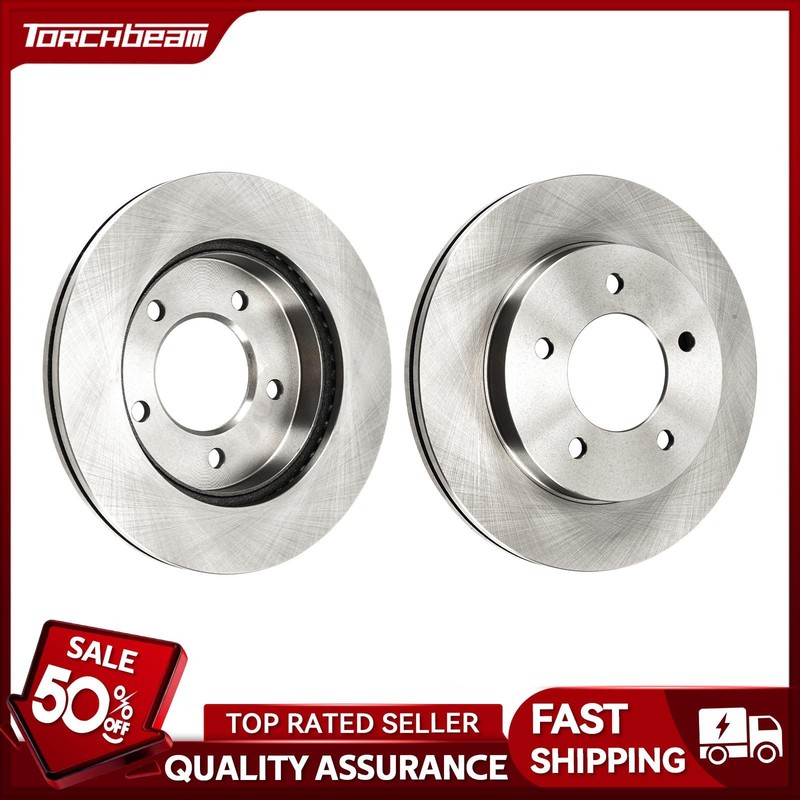 308mm Front Brake Rotors For 1997-1998 2001-2003 2004 Ford F-150 5 Lug 54042