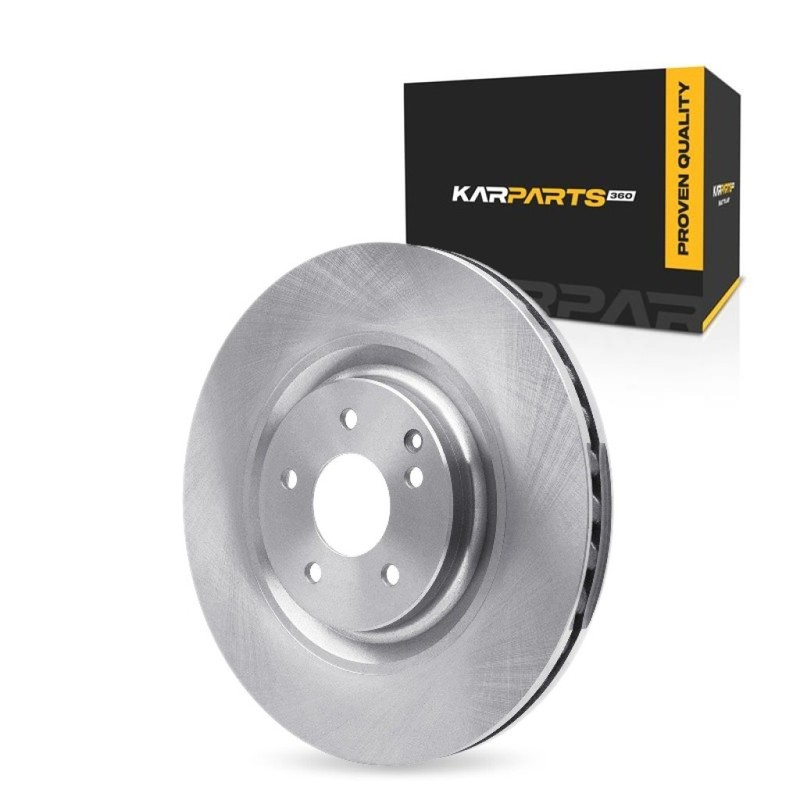 For Mercedes-Benz C55 AMG 2005 2006 Brake Rotor Front | Cast Iron | Vented Plain