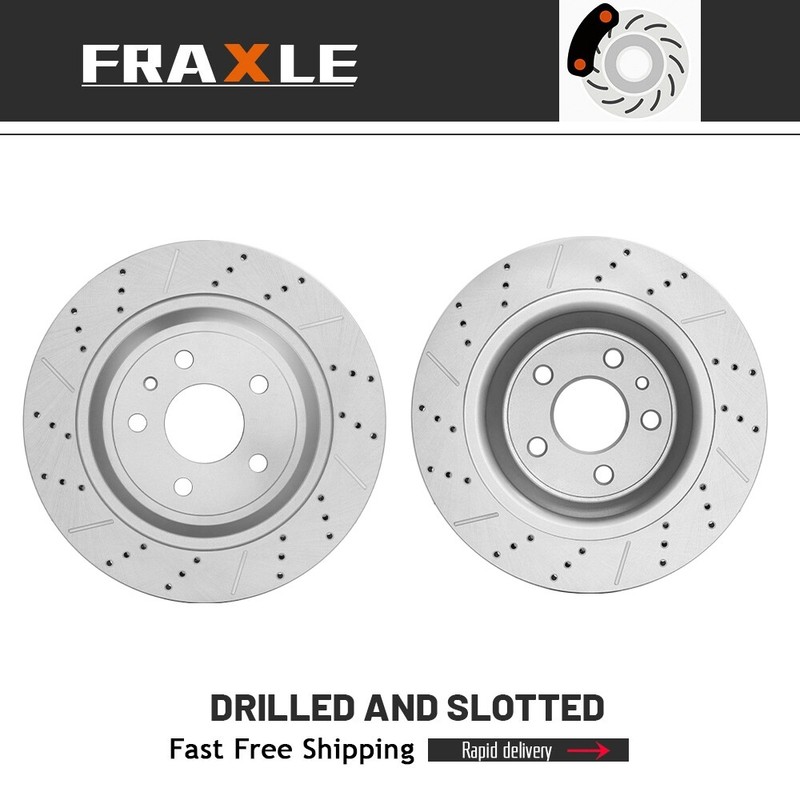302mm Rear Brake Rotors for 13-20 Ford Fusion no Energi 13-16 Lincoln MKZ Hybrid