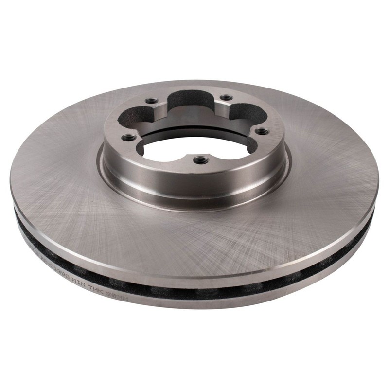 TRQ Front Brake Rotor Set Fits 2015-2022 Ford Transit-350 HD gallery