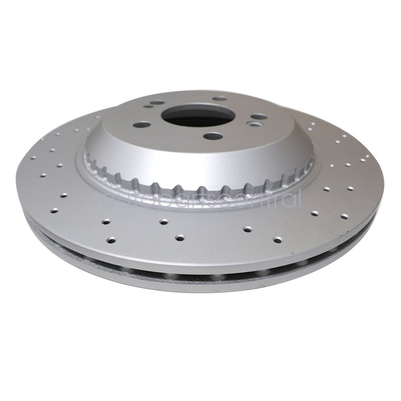 Fits For Mercedes W222 2014-2018 2019 New 4PCS Front & Rear Brake Disc Rotors gallery