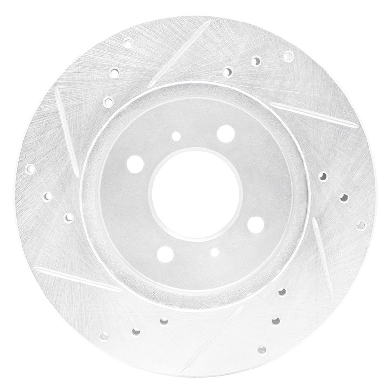For Mitsubishi Lancer 02-07 Brake Rotor DFC Premium Drilled & Slotted Front gallery