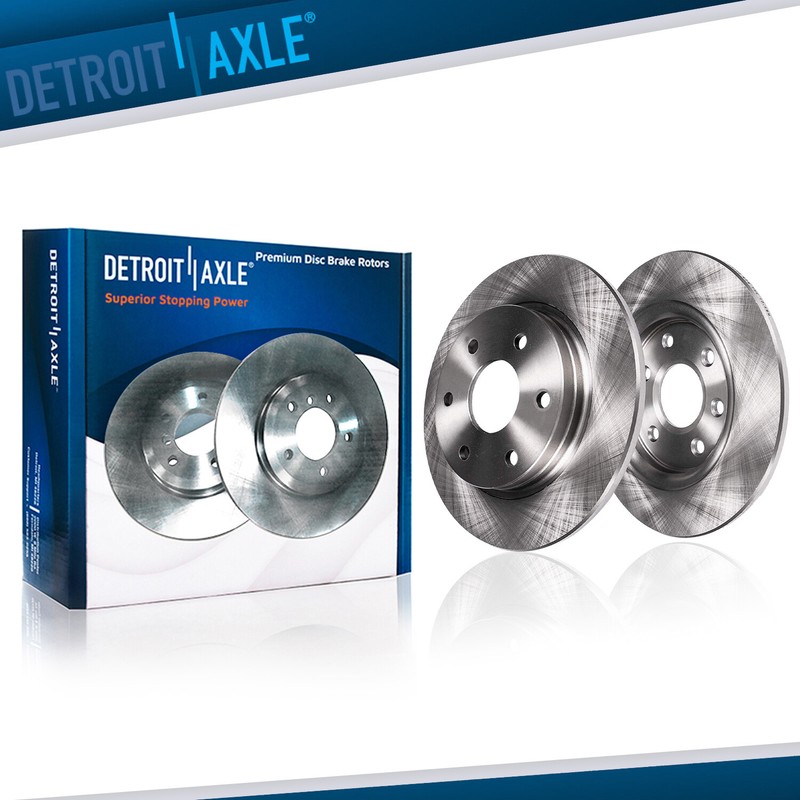 312mm Both of (2) Pair Rear Disc Brake Rotors for 2003-2004 Dodge Dakota 6 Lugs