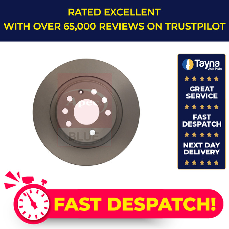 2x Brake Discs Pair Solid fits OPEL VECTRA C 1.6 Rear 02 to 08 279mm Set Quality