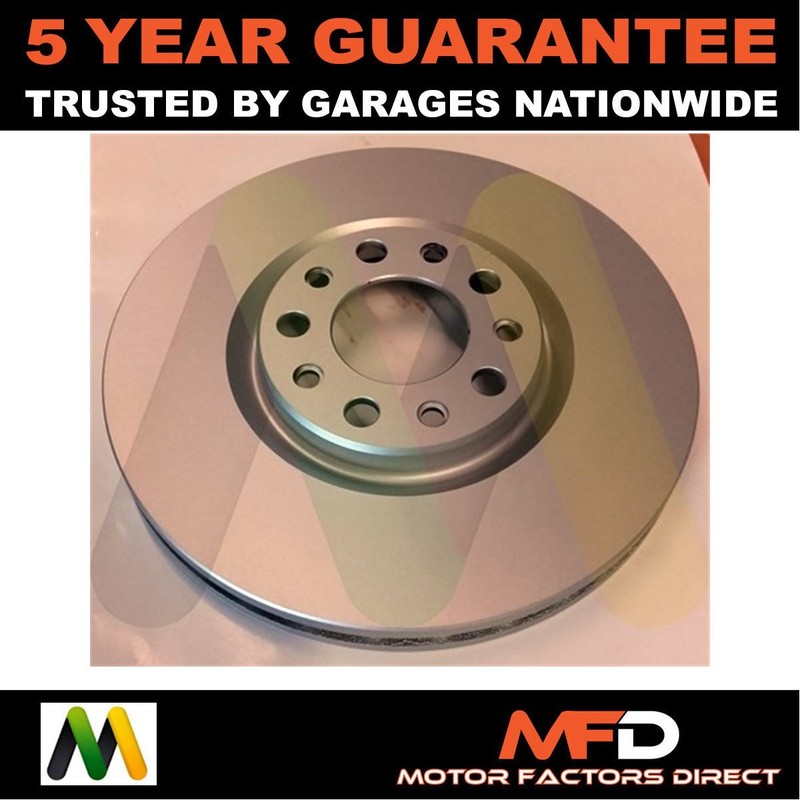 1x Brake Disc Front Motaquip Fits Alfa Romeo 159 2005-2011 + Other Models
