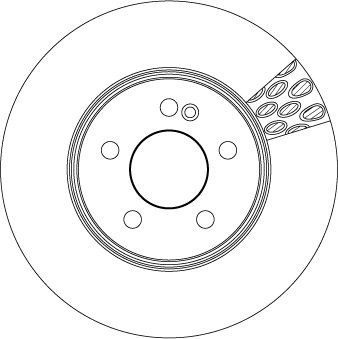 2 x Brake Disc TRW DF6641S for Mercedes-Benz C-Class gallery