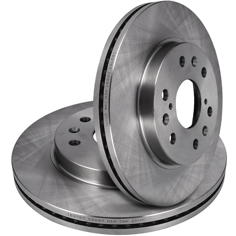 Front Vented Discs Brake Rotors For 2005-2013 Chevrolet Silverado 1500 4.8L
