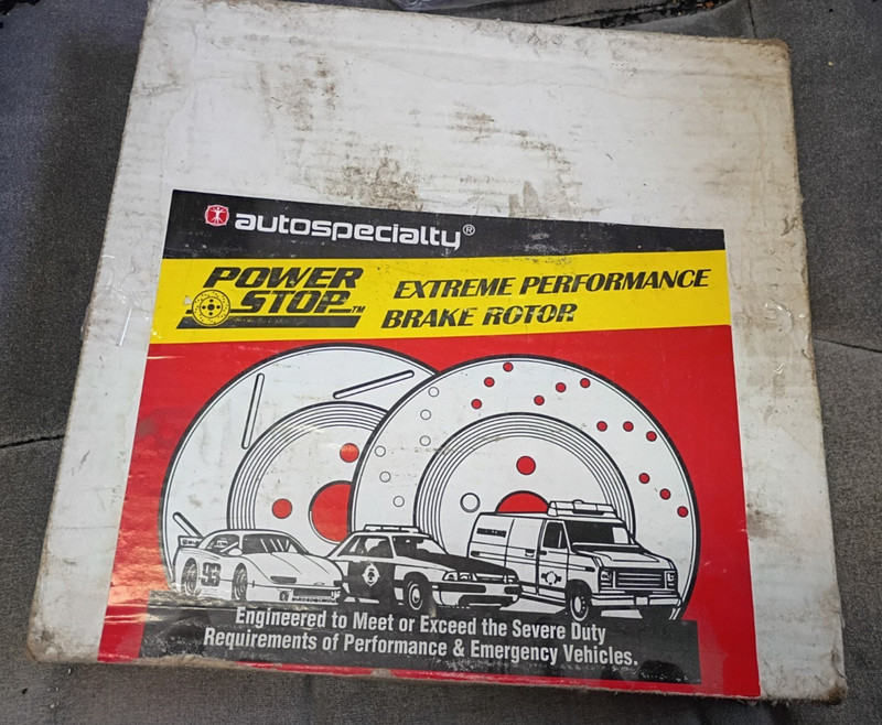 AUTO SPECIALTY AR-8340R & AR-8340L RIGHT and LEFT BRAKE ROTORS NEW IN BOX gallery