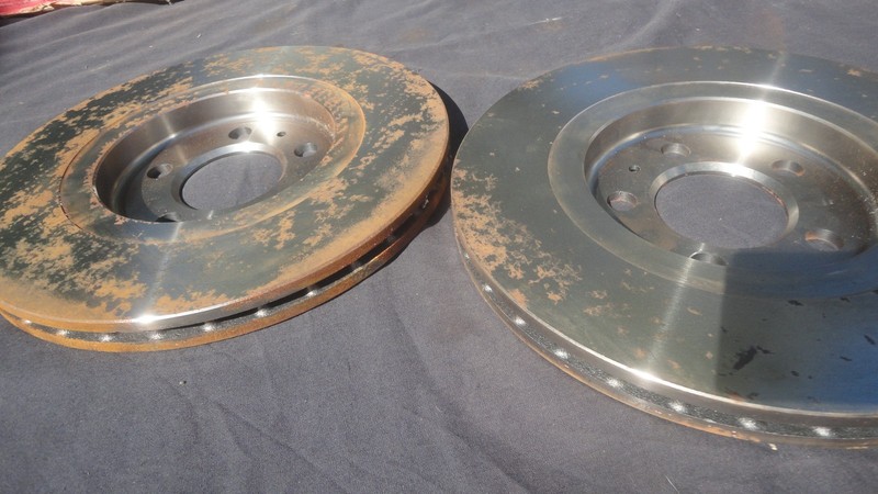 VW GOLF MK3 GTI BRAKE DISCS 1HO615301A VENTED 280mm CORRADO PASSAT FRONT VR6 gallery