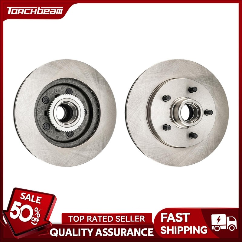 Set of 2 Front Disc Brake Rotors For 95-99 Chevy GMC C1500 96-99 Chevy Tahoe