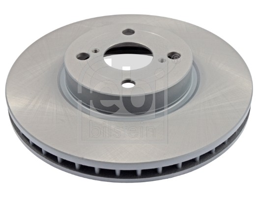 2x Febi 27235 Front Brake Discs Pair 275mm Vented Fits Toyota Corolla