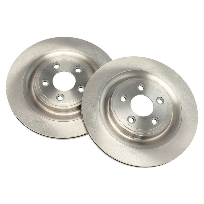 Brake Discs 2-Wheel Set Rear for Jaguar XF XK XJ XKR XJ8 Super V8 Vanden Plas