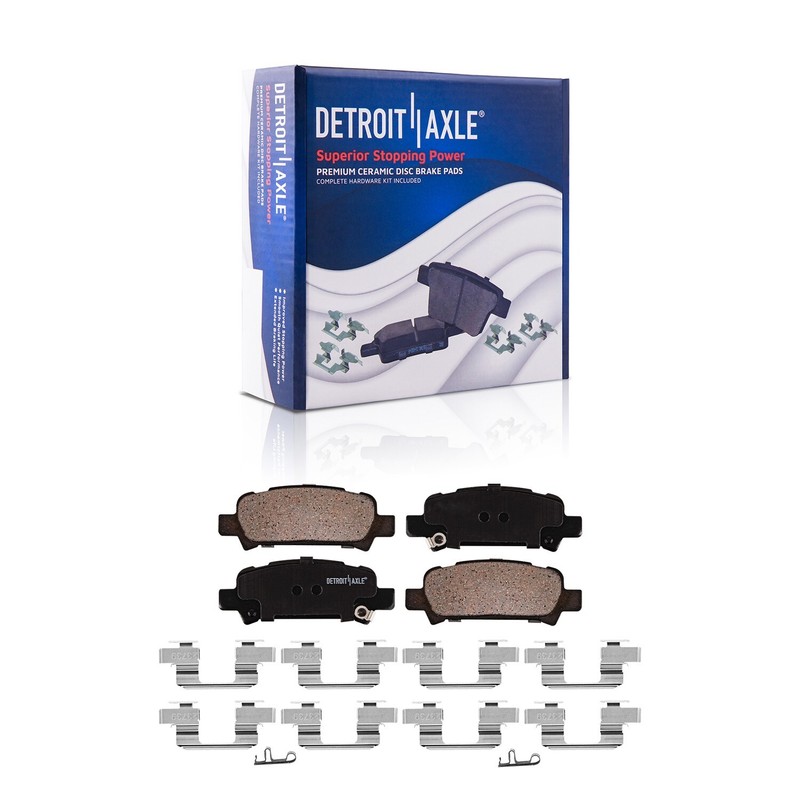 Front Rear Disc Rotors + Ceramic Brake Pads Kit for Subaru Legacy Outback Baja gallery