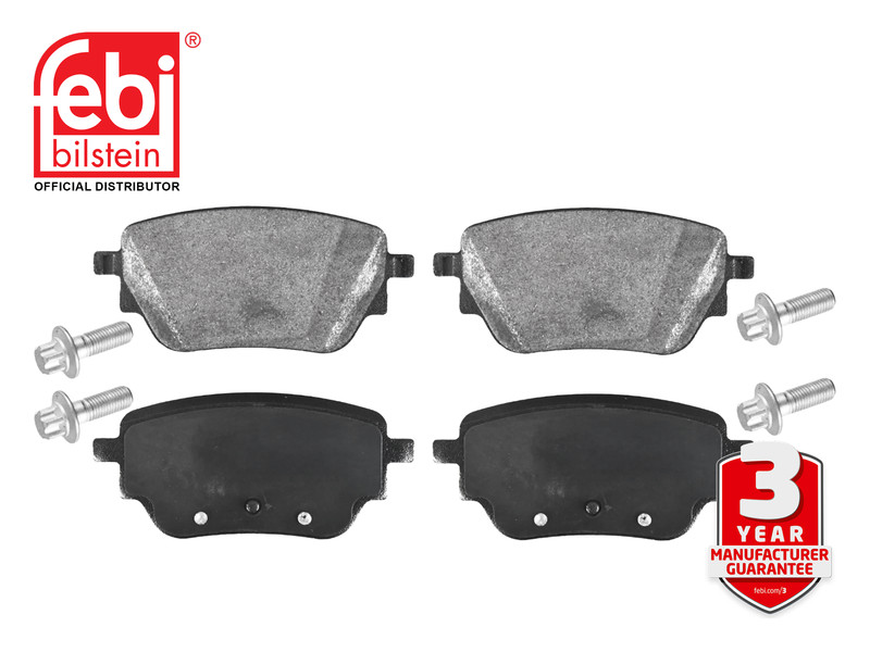 FEBI REAR BRAKE DISCS PADS KIT FOR MERCEDES A CLASS CLA GLA A2474230212 295mm gallery