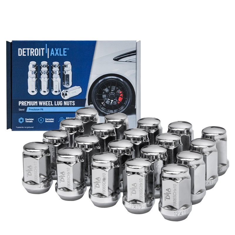 Front Rear Drilled Rotor Brake Pad 20pc Wheel Lug Nut for Outback Legacy Impreza gallery