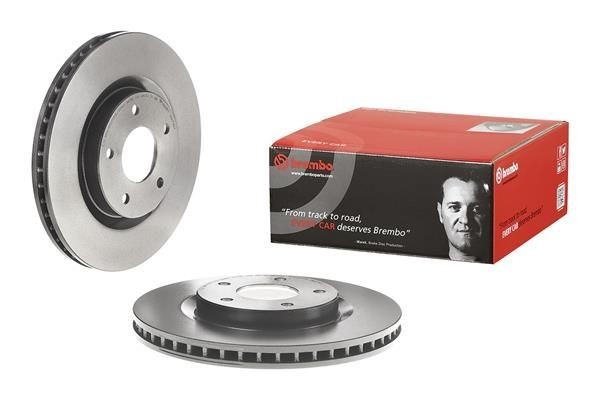 Brembo 09.A716.21 Front Brake Disc Fits Nissan Renault Chenfeng Juke Kadjar