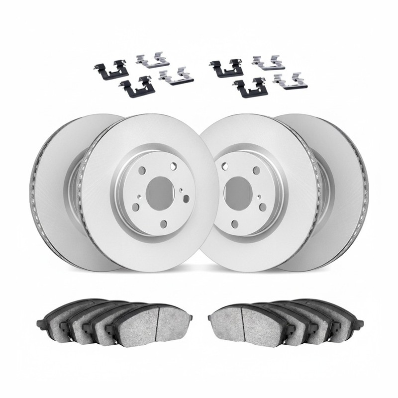 For BMW 325Ci/330Ci 2001-2005 Brake Set Front And Rear | Cast Iron | Plain Style gallery